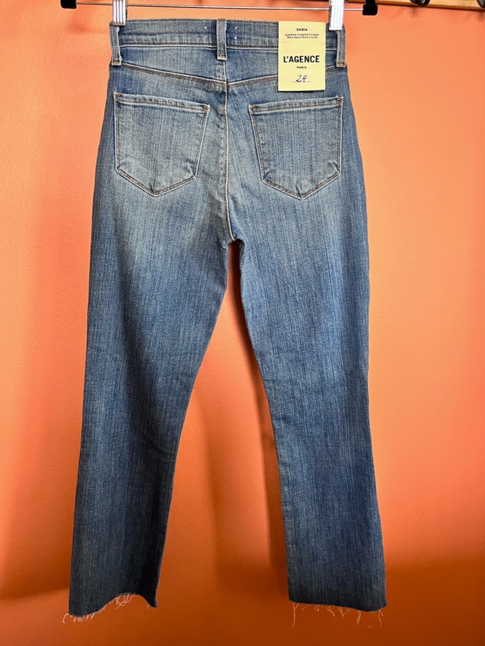 L’agence Daria High Rise Cropped Jeans - Picture 4 of 7